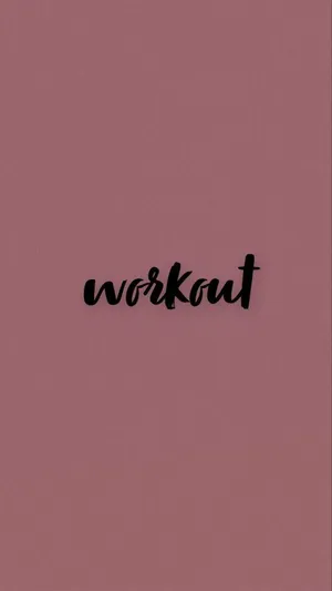 Minimalist Workout Aesthetic Wallpaper Wallpaper