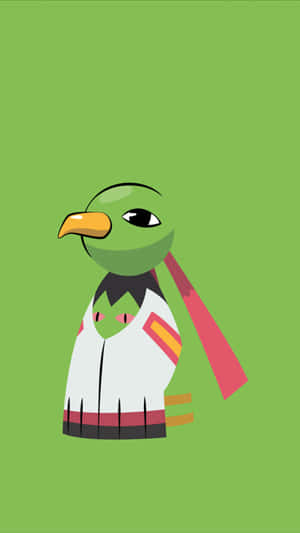 Minimalist Xatu Phone Wallpaper