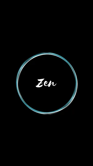 Minimalist Zen Encryption Wallpaper