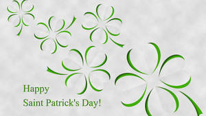 Minimalistic Saint Patrick’s Day Design Wallpaper