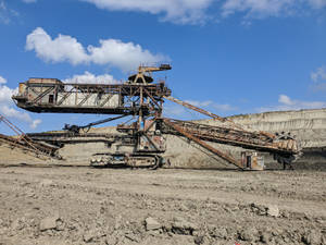 Mining Quarry Machine Wallpaper