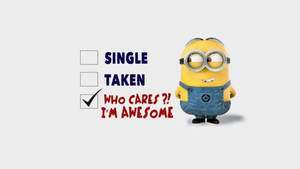 Minion Meme Checklist Wallpaper