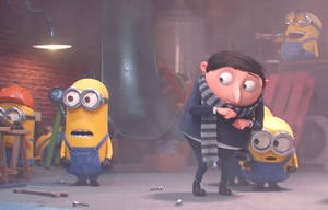 Minions The Rise Of Gru Shocked Wallpaper