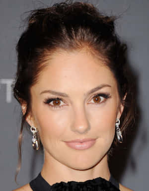 Minka Kelly Radiant Smile Wallpaper