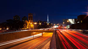 Minnesota Highway Lights Wallpaper