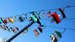 Minnesota State Fair Sky Cable Ride Wallpaper