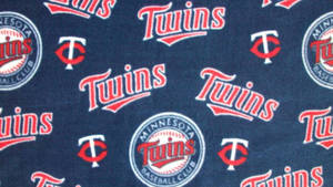 Minnesota Twins Blue Background Wallpaper