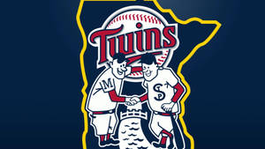 Minnesota Twins Brothers Graphic Art Wallpaper