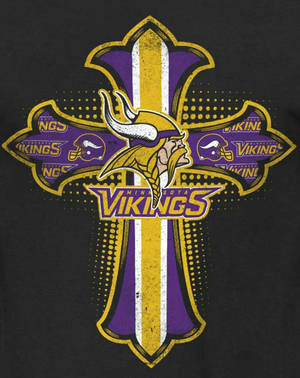 Minnesota Vikings Cross Wallpaper