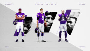 Minnesota Vikings Defend The North Wallpaper