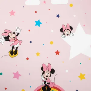 Minnie Mouse And Her Friends Are On A Pink Background Wallpaper