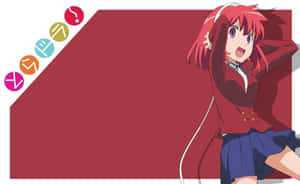 Minori Kushieda Standing Under A Tree In A Happy And Playful Pose With A Bright Smile. Wallpaper