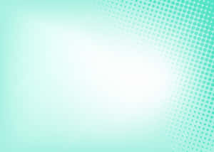 Mint Green Halftone Gradient Background Wallpaper