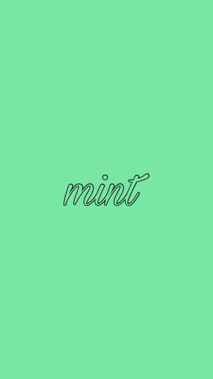 Mint Greeni Phone Wallpaper Wallpaper