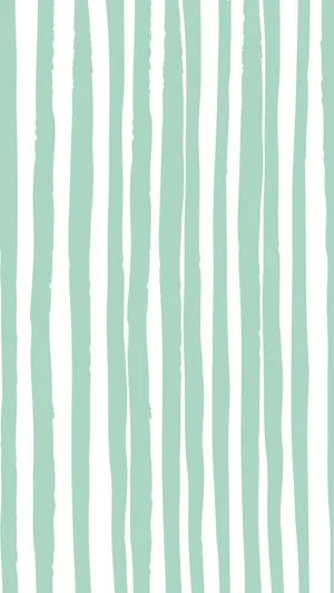Mint Stripes Preppy Background Wallpaper