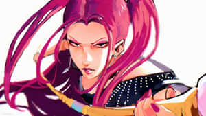 Mira Kpop Demon Hunters Character Wallpaper