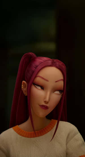 Mira Kpop Demon Hunters Character Wallpaper