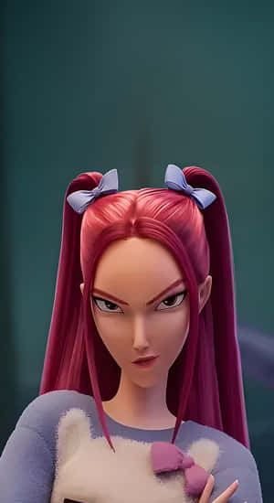 Mira Kpop Demon Hunters Character Wallpaper