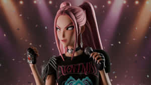 Mira Kpop Demon Hunters Character Wallpaper