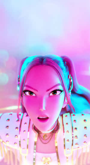 Mira Kpop Demon Hunters Character Wallpaper