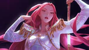 Mira Kpop Demon Hunters Character Wallpaper