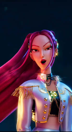 Mira Kpop Demon Hunters Character Wallpaper