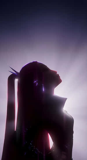 Mira Kpop Demon Hunters Silhouette Wallpaper