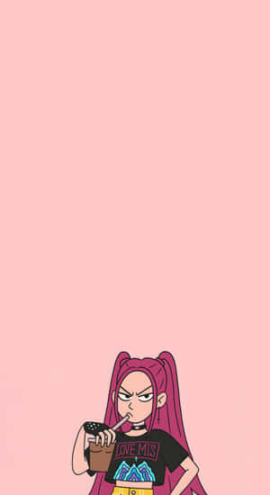 Mira Kpop Demon Hunters Style Wallpaper