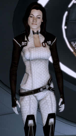 Miranda Lawson: A Visionary Scientist And Biotic Specialist Wallpaper