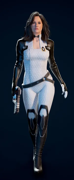 Miranda Lawson From Mass Effect Series Wallpaper