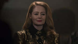 Miranda Otto Elegant Portrait Wallpaper