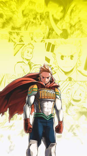 Mirio Togata Rends The Roar Of Justice! Wallpaper