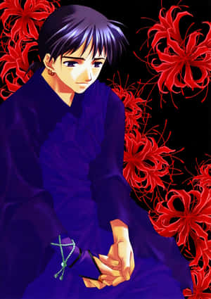 Miroku From The Inuyasha Series Wallpaper