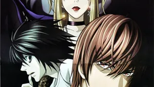 Misa Amane Main Trio Wallpaper