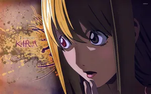 Misa Amane Supporting Kira Wallpaper