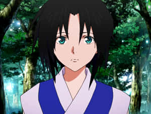 Misao Makimachi Anime Forest Background Wallpaper