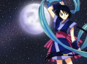 Misao Makimachi - Fierce And Determined Warrior Wallpaper