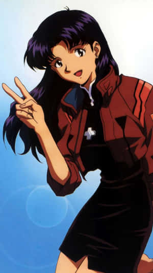 Misato Katsuragi From Neon Genesis Evangelion Wallpaper