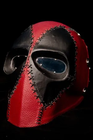 Mischievous Deadpool Mask Wallpaper