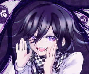 Mischievous Kokichi Oma Danganronpa Pfp Wallpaper