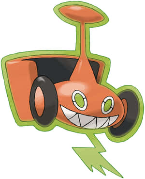Mischievous Rotom Wallpaper