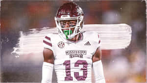 Mississippi State Football Player13 Wallpaper