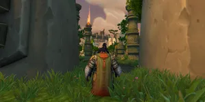 Mistsof Pandaria Character Exploring Wallpaper