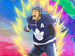 Mitchell Marner Super Saiyan Fanart Wallpaper