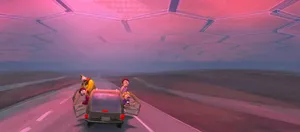 Mitchells Escape Through Tunnel Wallpaper