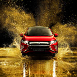 Mitsubishi Eclipse Cross Dynamic Splash Wallpaper