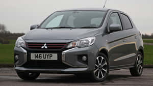 Mitsubishi Mirage Gray Exterior Wallpaper