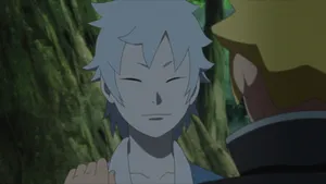 Mitsuki - An Enigmatic Warrior Of The Ninja World Wallpaper