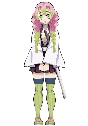 Mitsuri Cute Demon Slayer Pfp Wallpaper