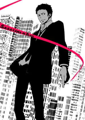 Mitsuru Sasayama Standing Confidently Wallpaper